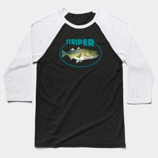 Striped bass Baseball T-Shirt